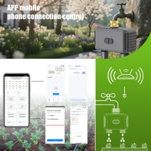 Smart irrigation timer WiFi dual outlet SGW08WF garden watering system