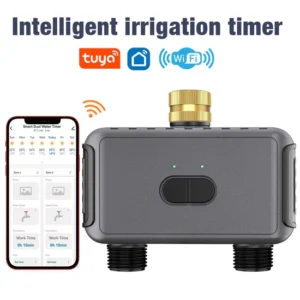 Smart irrigation timer WiFi dual outlet SGW08WF garden watering system