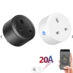 tuya smart plug 20A wifi UK socket with energy monitoring and app control