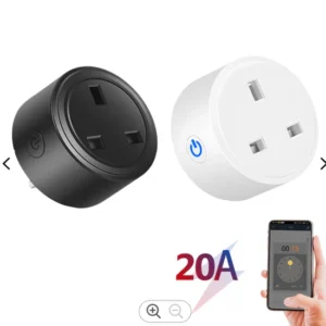 tuya smart plug 20A wifi UK socket with energy monitoring and app control