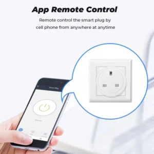 tuya smart plug 20A wifi UK socket with energy monitoring