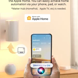 Motion and door sensors connected to SONOFF Zigbee Bridge Ultra